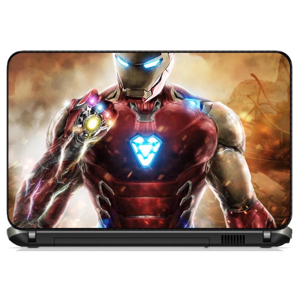 Adesivo Personalizado Skin Pelicula Notebook Macbook Tablet Homem de Ferro [06] Marvel Os Vingadores