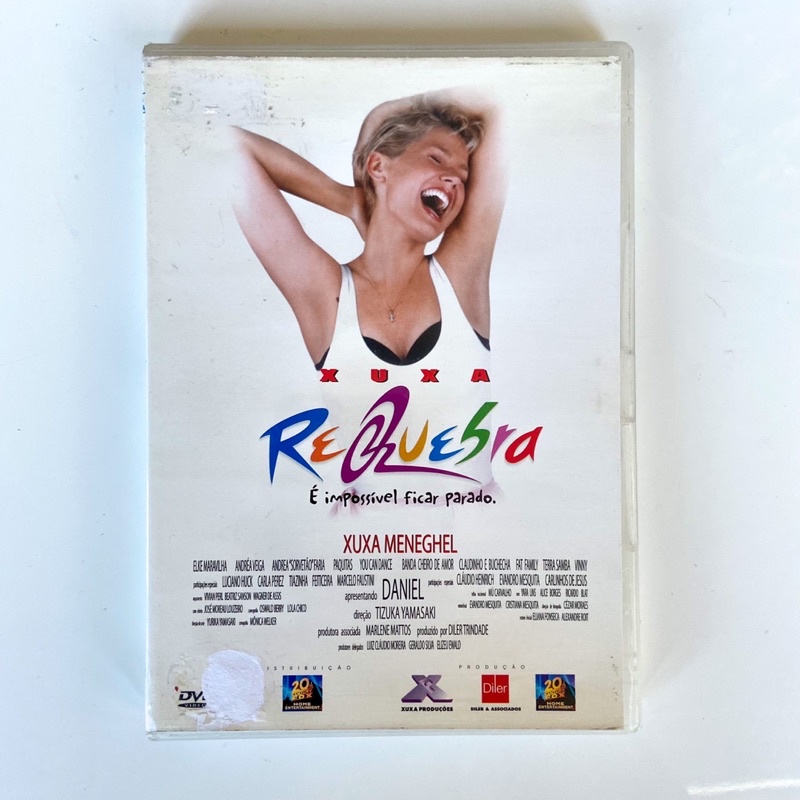 dvd xuxa requebra filme infantil Shopee Brasil