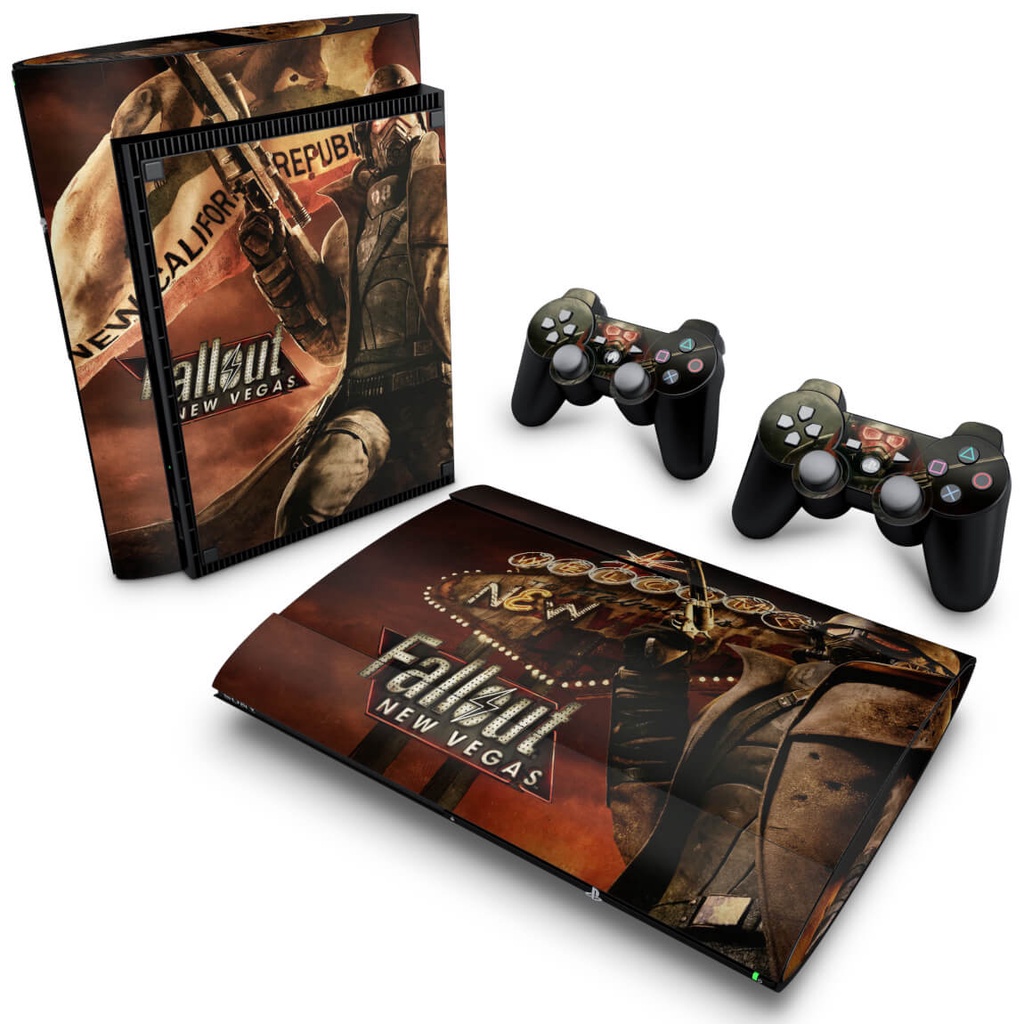 Skin PS3 Super Slim Adesivo - Fallout New Vegas