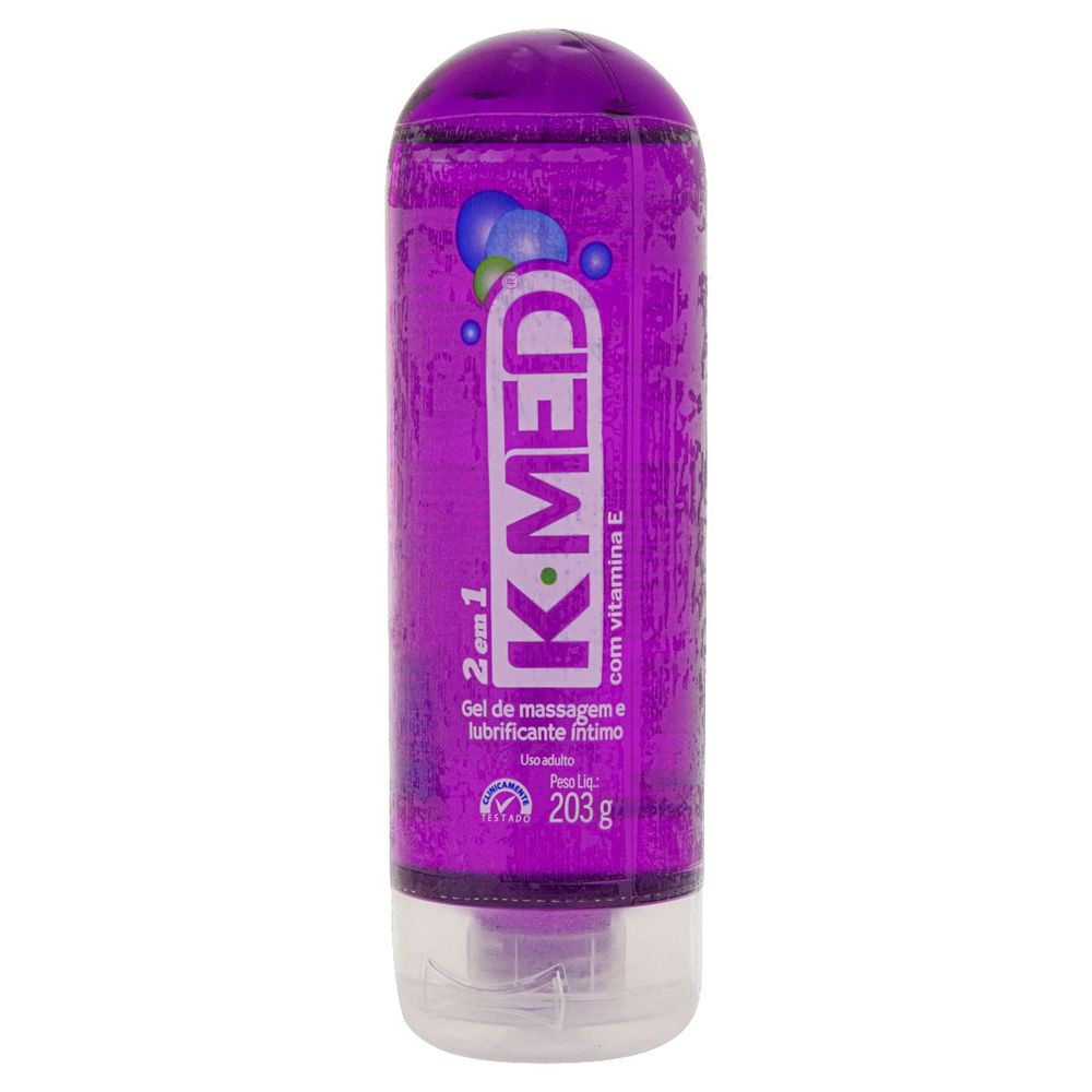 Gel Lubrificante Intimo 2 em 1 K-MED 203g Cimed Kmed - Escorrega o Preço