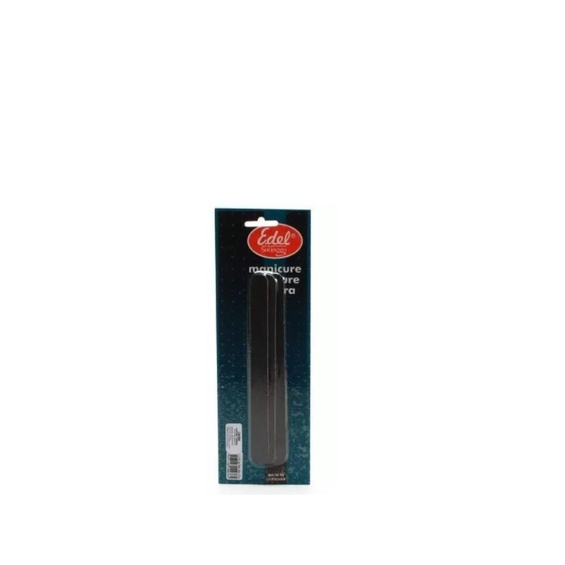 Lixa de unha de madeira 18cm com 3 unidades Edel Solingen