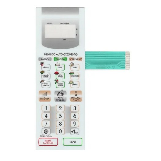 Membrana Teclado Microondas Panasonic Nnst357 Nn St357