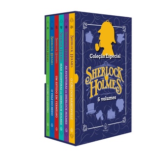 Coleção Especial Sherlock Holmes - Box com 6 livros - Principis em Oferta na Shopee