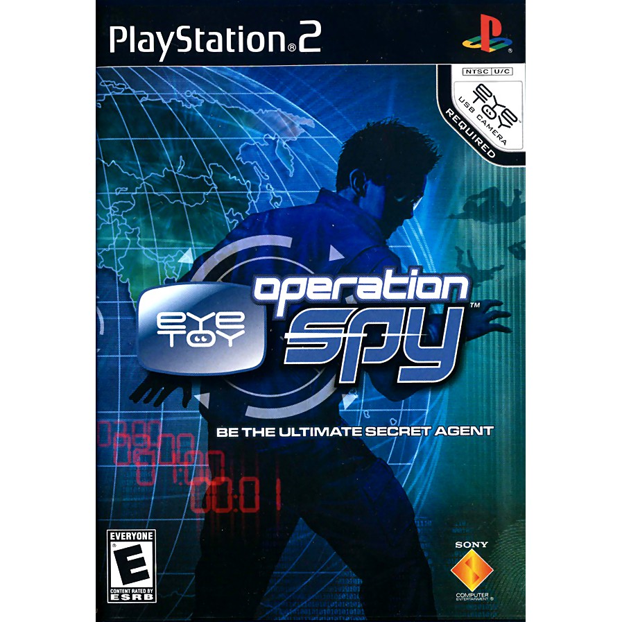 EyeToy  Operation Spy jogo playstation ps2