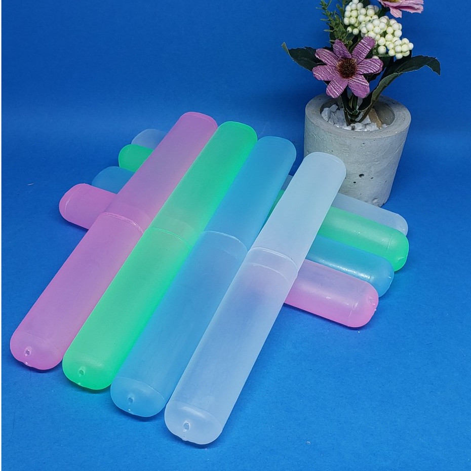 Porta Escova de Dente - Pocket para viagem - Acampamento-  Estojo Protetor Escova de Dente em Oferta na Shopee