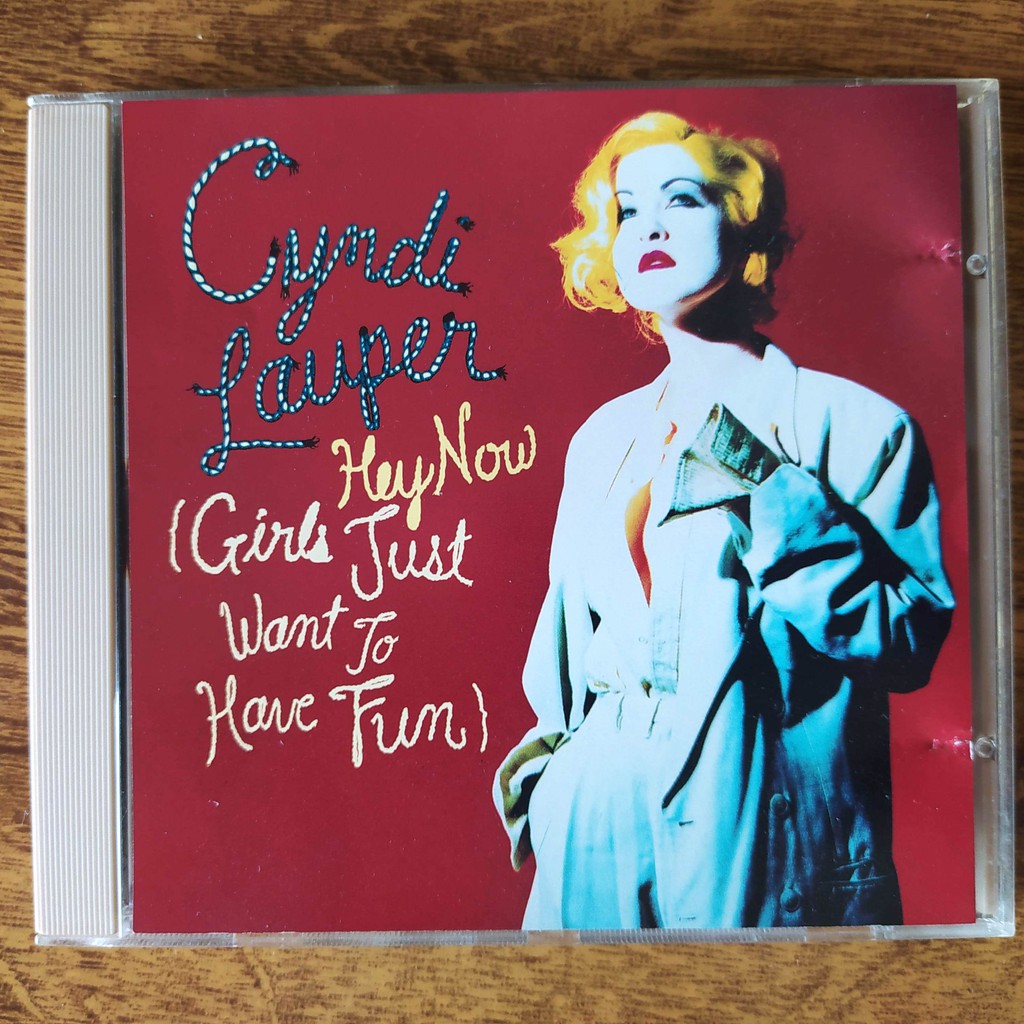Cd Cyndi Lauper MAXI SINGLE (Hey Now) Girls Just Wanna Have Fun Importado 1994 Girls Just Want To Have Fun Remixes