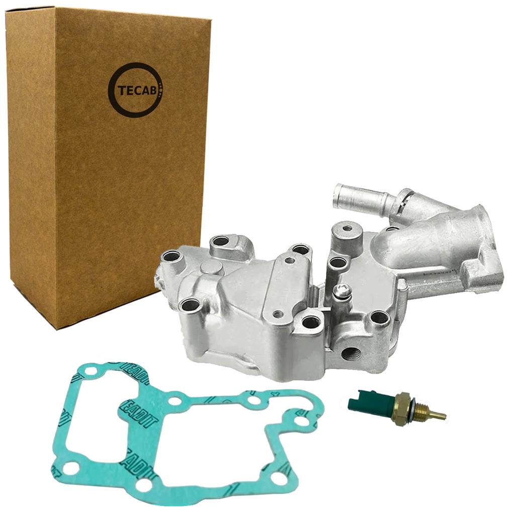 Carcaca da Valvula Termostatica com Corpo em Aluminio Citoren C3 e Berlingo Peugeot 106 306 Partner