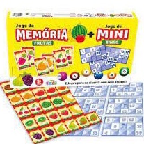 Lot 02 Jogos Pra Memória (Jogo da Memória Frutas Jogo Mini Bingo Pega Vareta C/21 Jogo da Memoria Animais) Mini Toys — R$ 14,99 em Shopee
