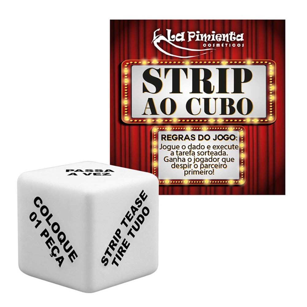 Dado erótico strip tease 6 tarefas brincadeira a dois Envio Discreto Shopee Brasil