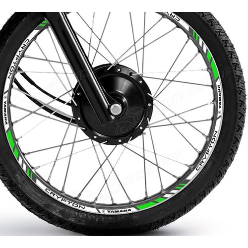 Friso Adesivo Refletivo M6 Roda Moto Yamaha Crypton