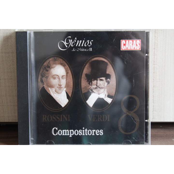 CD Rossini / Verdi	Revista CARAS - Gênios da Música II Vol. 8