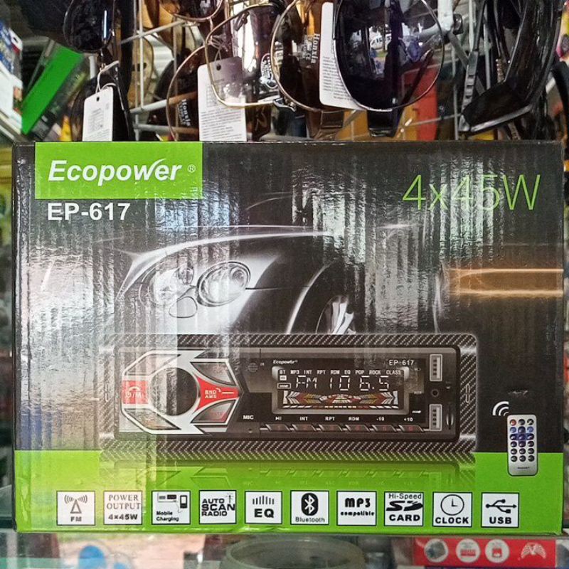 som automotivo rádio Ecopower EP 617