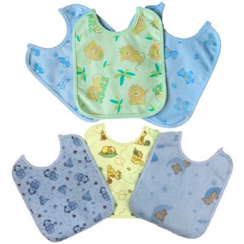 Kit Babador Com 6 Unidades Parapipi Menino