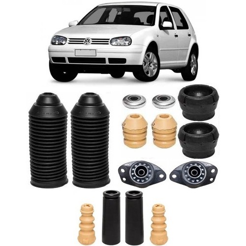 4 Kit Batente Coxim Amortecedor Golf 2004 2005 2006 2007