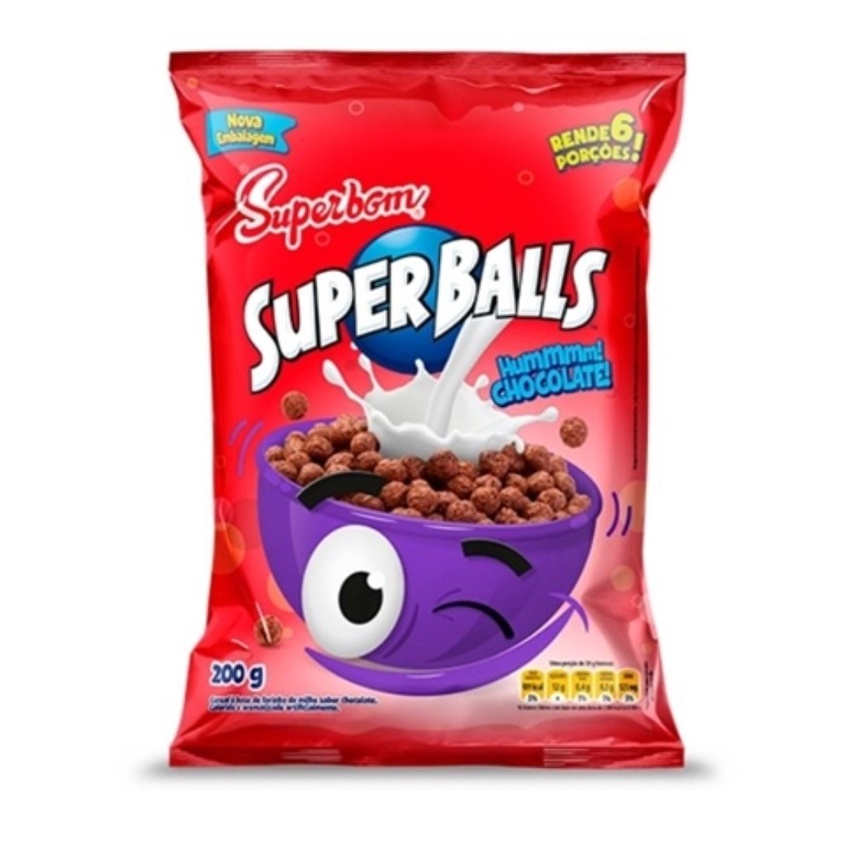 CEREAL MATINAL SUPER BALLS 200gr Shopee Brasil