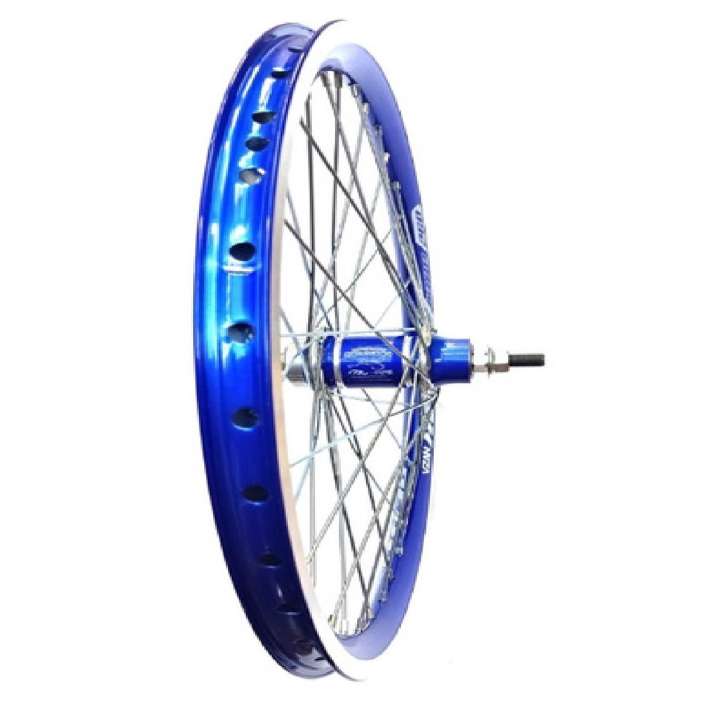 1 Roda Trazeira Bike Aro 26 Aero Folha Dupla Cubo Rolamento C/Raio Fino