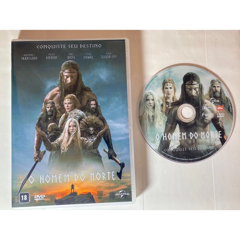 DVD - O Homem do Norte - Dublado e Legendado