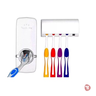 Dispenser Aplicador Dispensador De Creme Dental Pasta Dente Suporte Escovas OFERTA