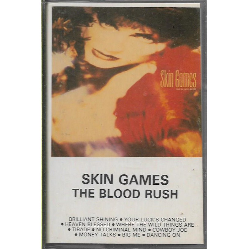 The Blood Rush - Fita Cassete K7 Skin Games - 1989