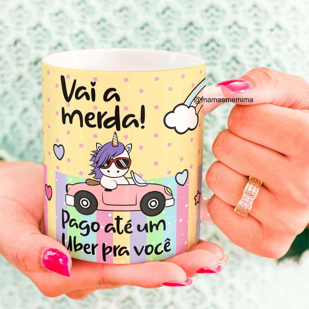 Caneca personalizada modelos divertidos com frases meme, Magalu Empresas