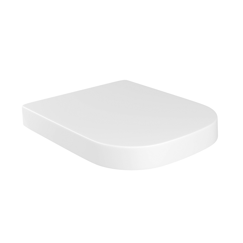 Assento Deca Quadratta/Piano Slow Close Branco AP.336.17