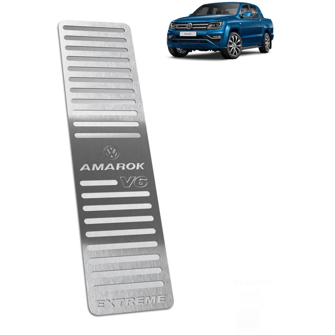 Descanso de Pé Amarok V6 Extreme 10/.. - Aço Inox em Oferta na Shopee