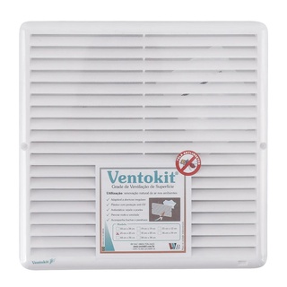 Grade Ventilacao De Superficie 25x25cm Westaflex Com Tela