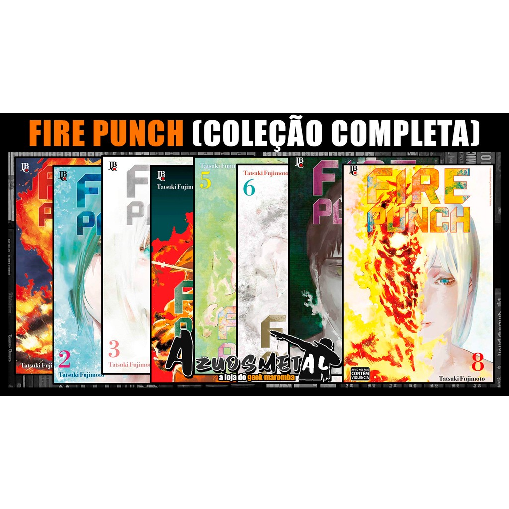 Kit Fire Punch - Vol. 1-8. [Mangá: JBC]