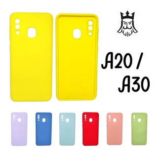 Capa Case Galaxy A20 / A30 Capinha de Silicone com Interior Aveludado para Celular