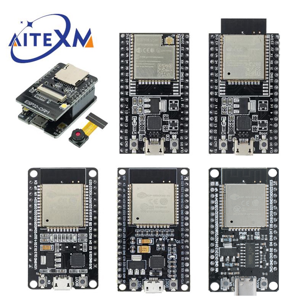 Placa De Desenvolvimento ESP32 TYPE-C/MICRO WiFi + Bluetooth Ultra-Baixo Consumo De Energia Duplo Núcleo ESP-32 32S ESP3