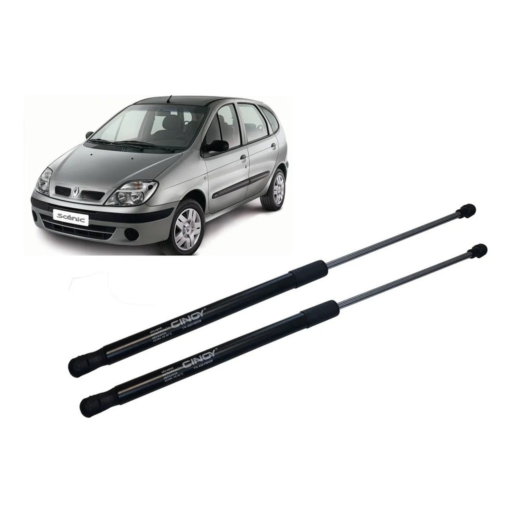 Par Amortecedor Porta-Malas Tampa Traseira Renault Scenic em Oferta na Shopee