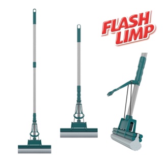 Mop Rodo Mágico Flash Limp Plus Lava e Seca Limpeza Geral com Refil PVA para Pisos Azulejos e Vidros MOP7671 em Oferta na Shopee