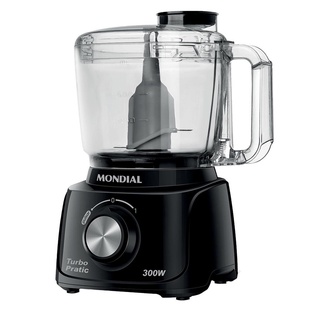 Mini Processador Mondial Turbo Pratic MP16 Preto 127V