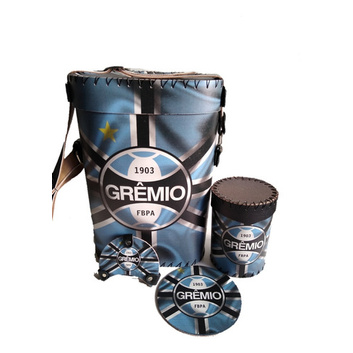 Mateira De Chimarrão Do Grêmio 1litro 4 Peças Mateira+porta Erva+tapa Cuia+cevador E 2 Filtros Para Bomba De Chimarrão