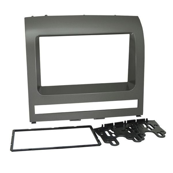 Moldura 2din Fiat Palio,Palio Weekend,Strada,Strada Adventure,Idea, Siena 2008 Até 2012 - Grafite em Oferta na Shopee