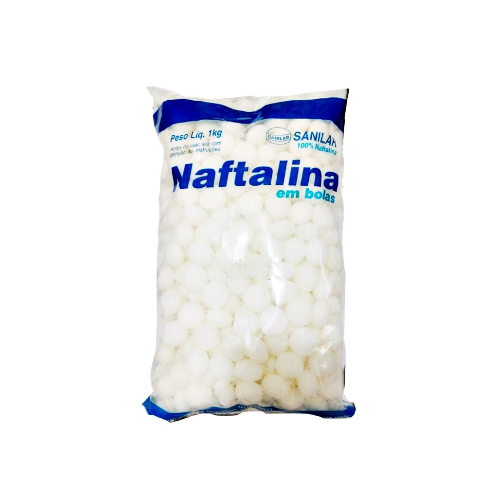N A F T A L I N A Pura Bolas 1kg Super Concentrado Sanilar Shopee Brasil
