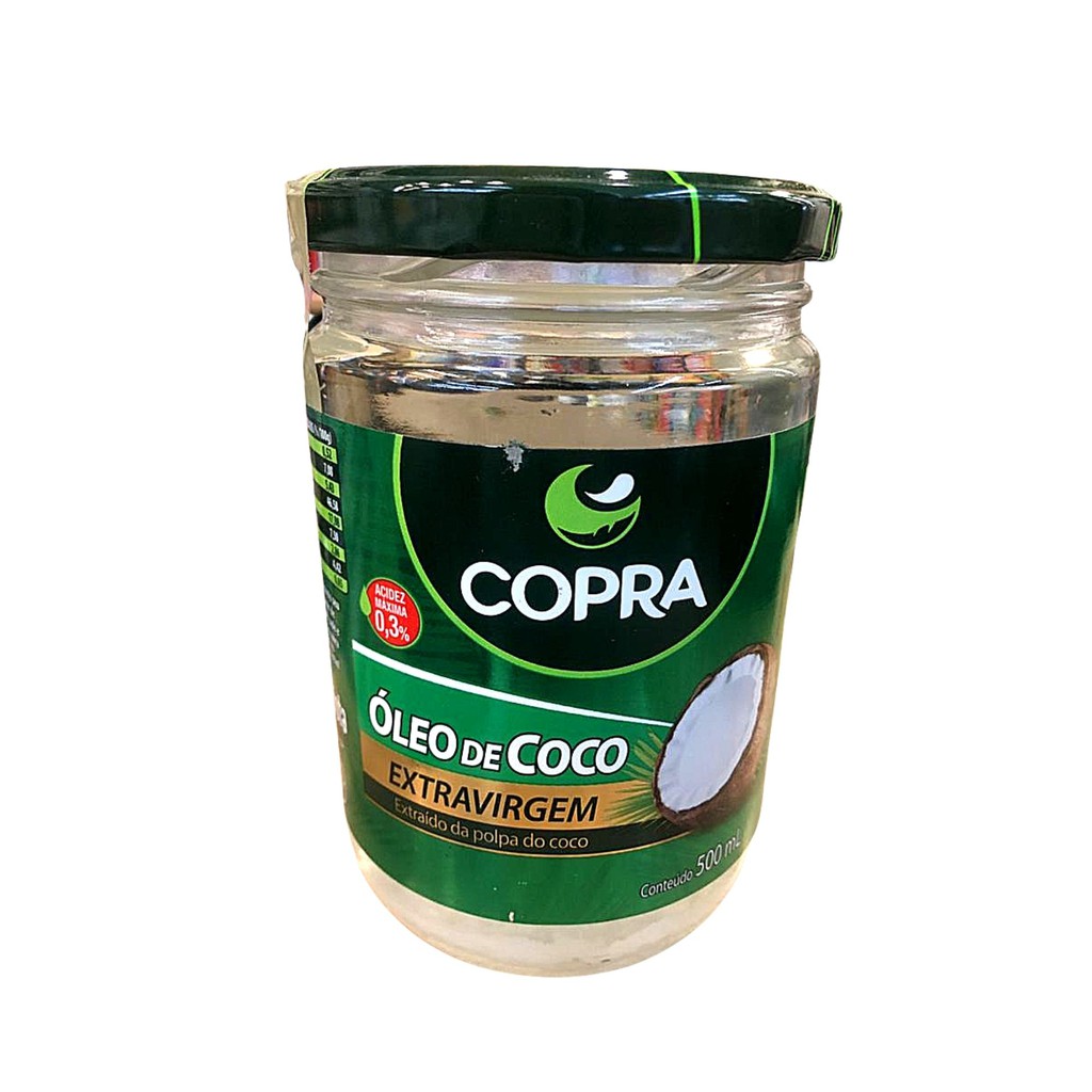 OLEO DE COCO EXTRA VIRGEM 500ML | Shopee Brasil