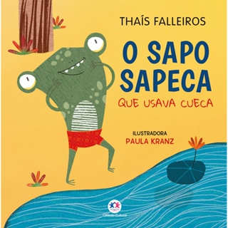 Livro Infantil - O sapo sapeca que usava cueca em Oferta na Shopee