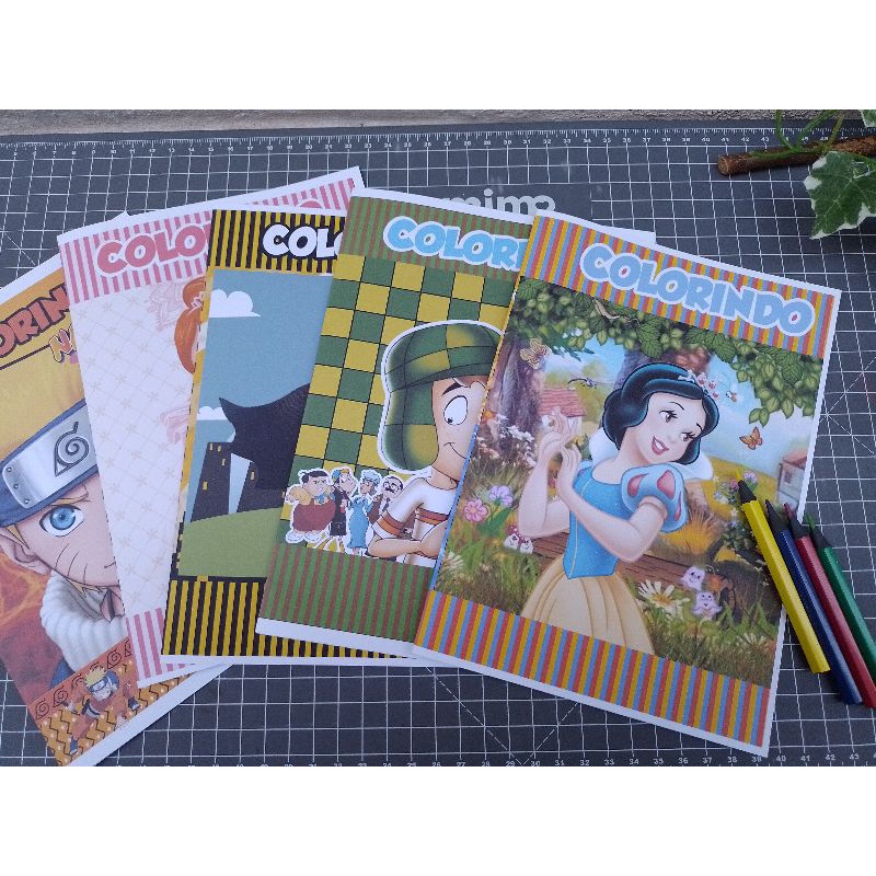 Kit 30 livrinhos para colorir | Shopee Brasil