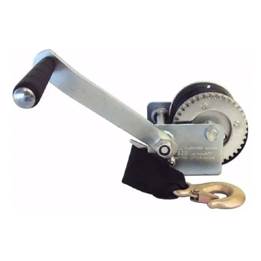 Guincho Manual Catraca 800lb, Barco Lancha Jet Ski 800lb/362