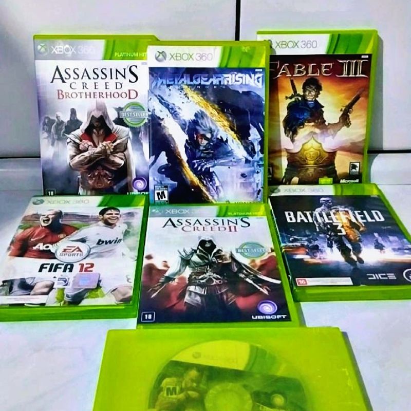 Lote 10 Jogos Xbox 360 Mídia Física Original - Desconto no Preço
