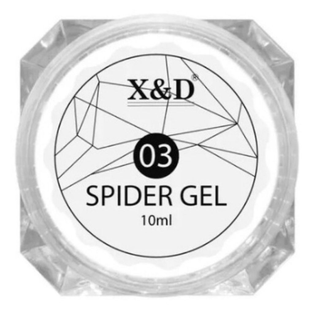 Spider gel Teia de Aranha X&D 10ml Branco - Original