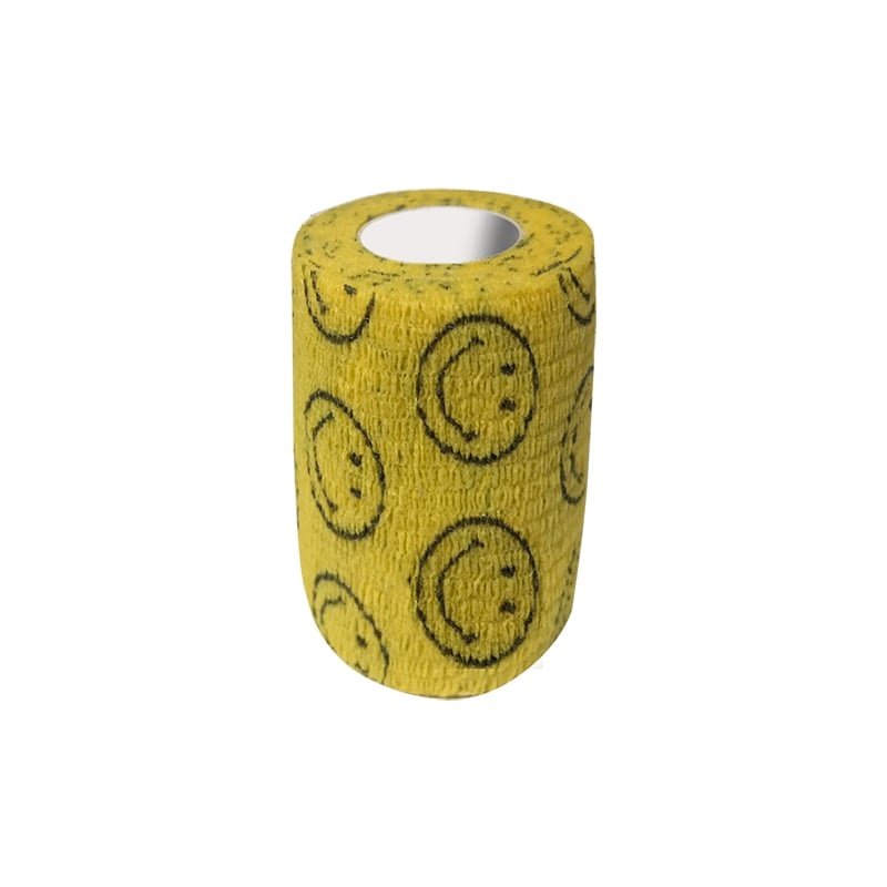 Bandagem Elástica Amarelo Com Sorriso 10cmx4,5m em Oferta na Shopee