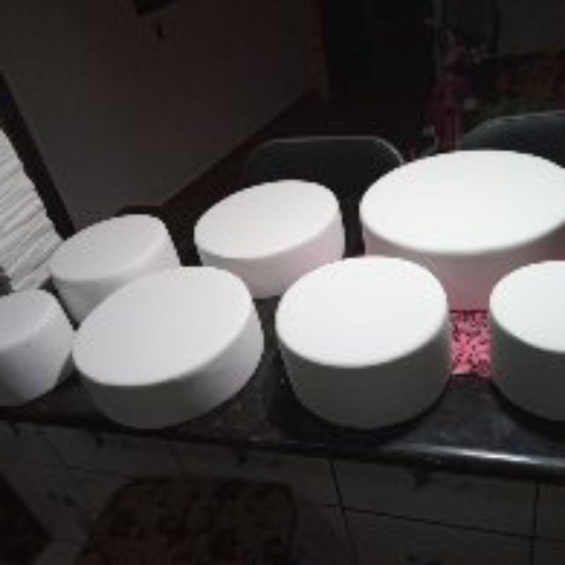 base de isopor forrada em massa corrida . | Shopee Brasil