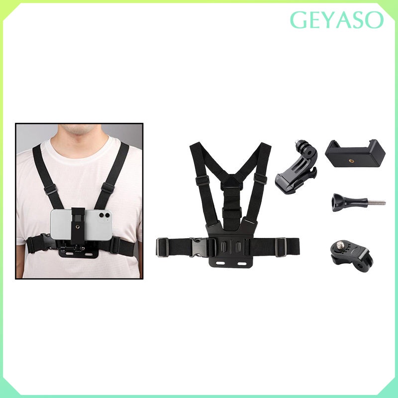 Geyaso Suporte De Peito Com Alça Para Celular / Suporte Para Iphone