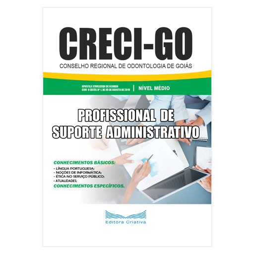 Apostila CRECI-GO - Profissional de Suporte Administrativo - 2019