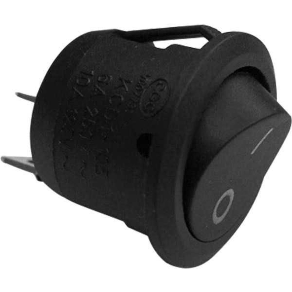 Chave gangorra liga/desliga preta KCD1-105-101 10 Peças