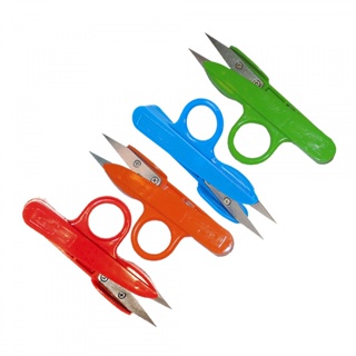 Tesoura de Arremate Linhas Golden - Corte de Pavio Cabo Plastico cores variadas 1UN em Oferta na Shopee