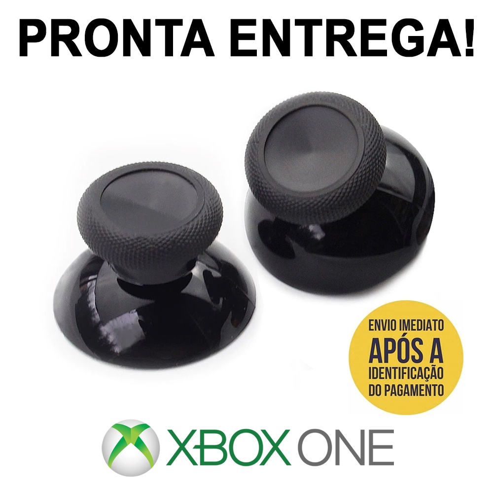 2 Capas Xbox One Botões Analógicos Joystick Thumbsticks Caps
