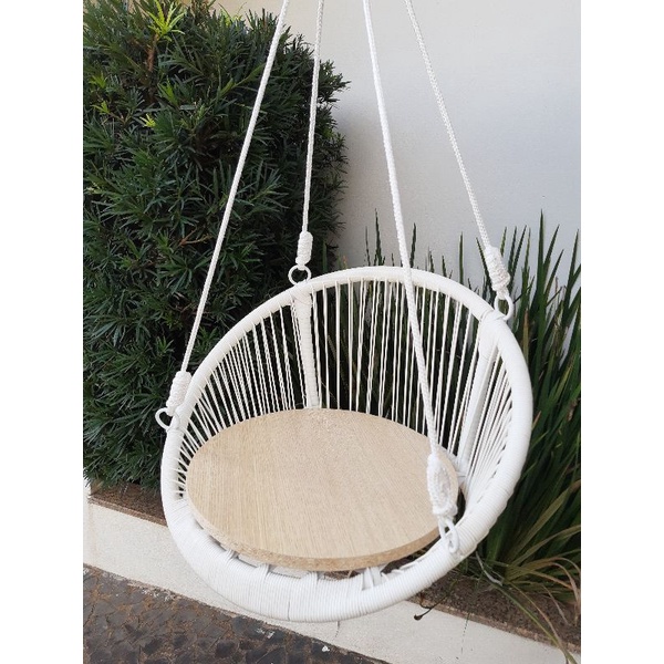 Cadeira De Balanço Suspensa Infantil De Aço Carbono De Pendurar No Teto Decoração De Sacadas e Quartos.